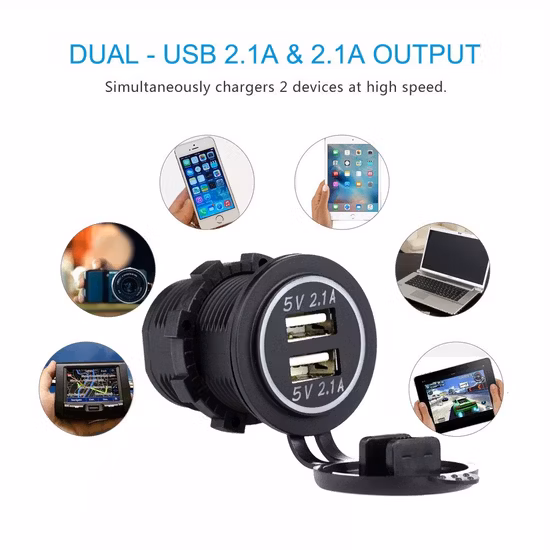 USB Dual Power Socket
