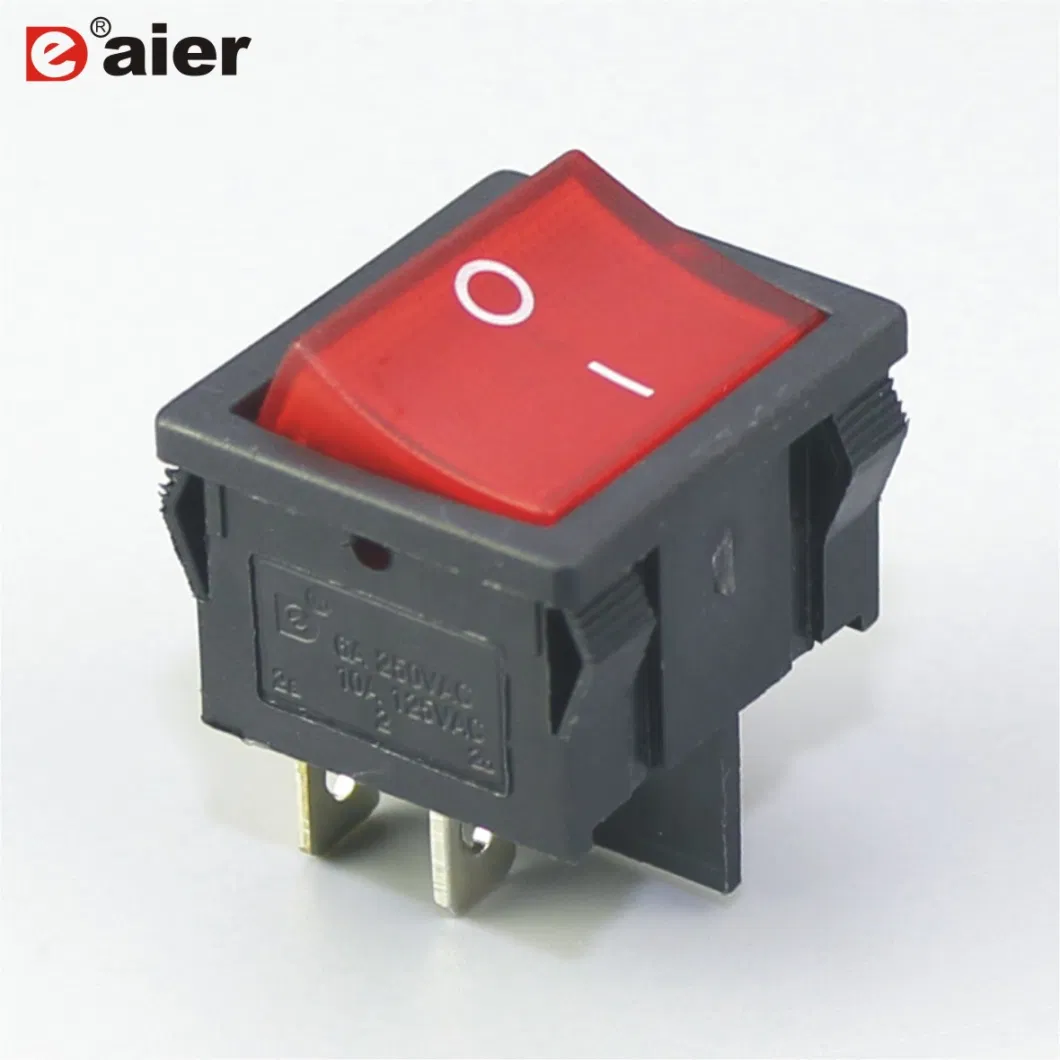 on off Mini 4 Pin Rocker Switch Light T85 250VAC